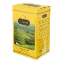 فومنات چای سیاه معطر فومنات جعبه مقوایی (زرد)450گرمی
