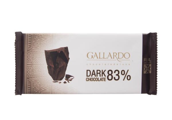 فرمند شکلات تابلت 65 گرم گالاردو ریسا تلخ %83 تلخ (عدد)
