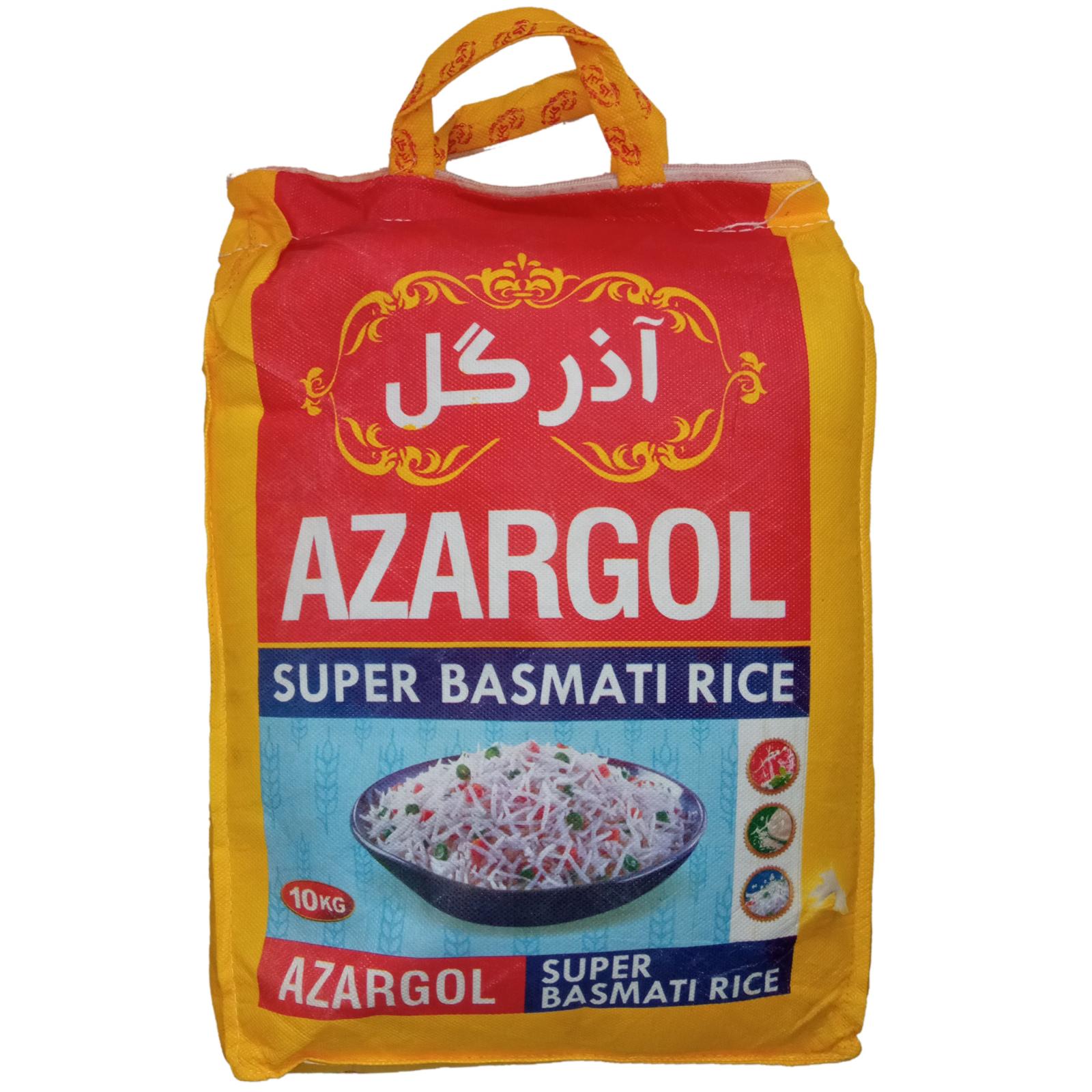 آذرگل  برنج 386 پاکستانی 10ک
