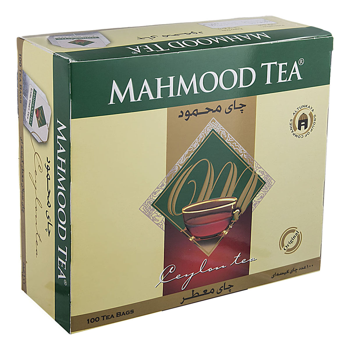 محمود چای کیسه ای معطر 100 عددی