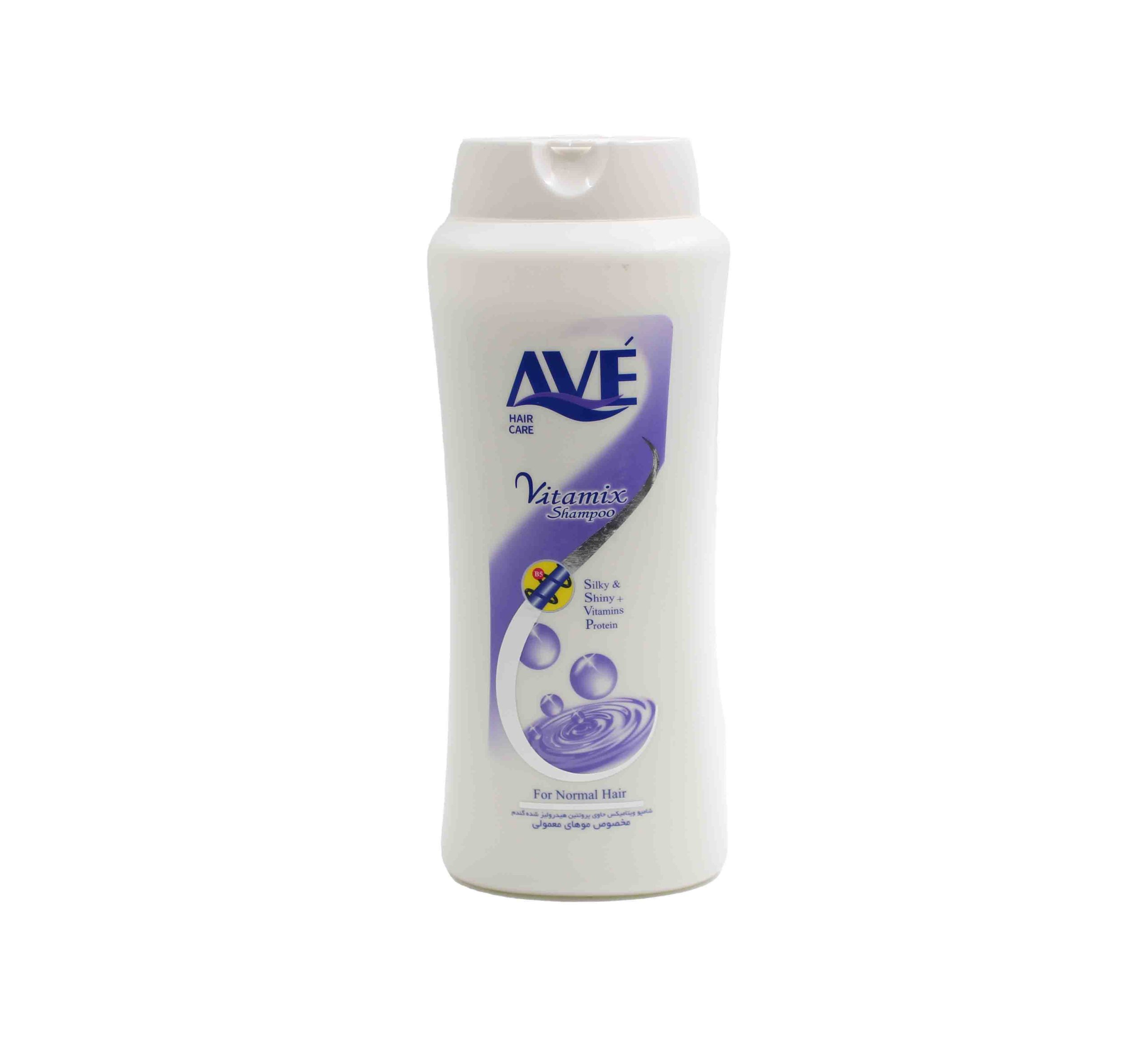 AVE شامپو ویتامیکس حاوی پروتئین مخصوص موی معمولی 750 گرم