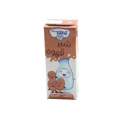 پگاه شیر قهوه استریل پاکتی تتراپک اسلیم 200 سی سی